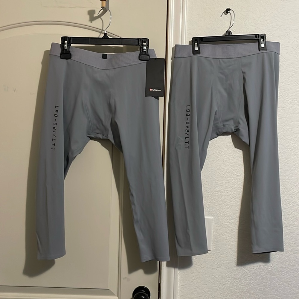 Lululemon, BUNDLE of 2,License to Train Tight,NEW 1 with tag &1 without,gray,xxl